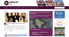 Desktop Screenshot of ambacht.net