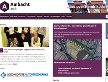 Tablet Screenshot of ambacht.net